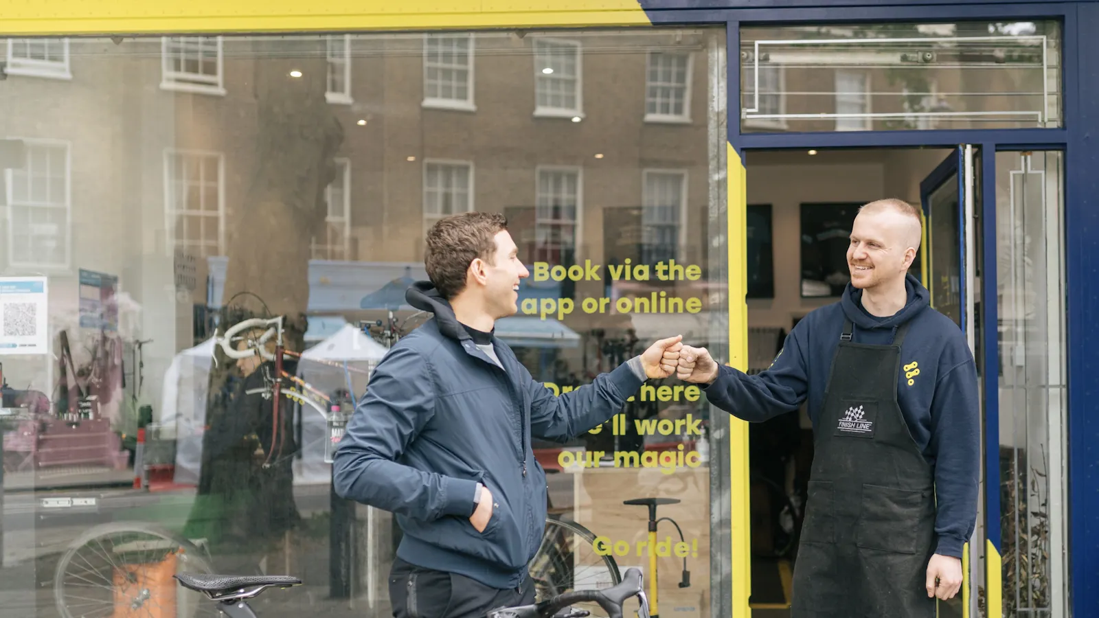 Happy fettle customer