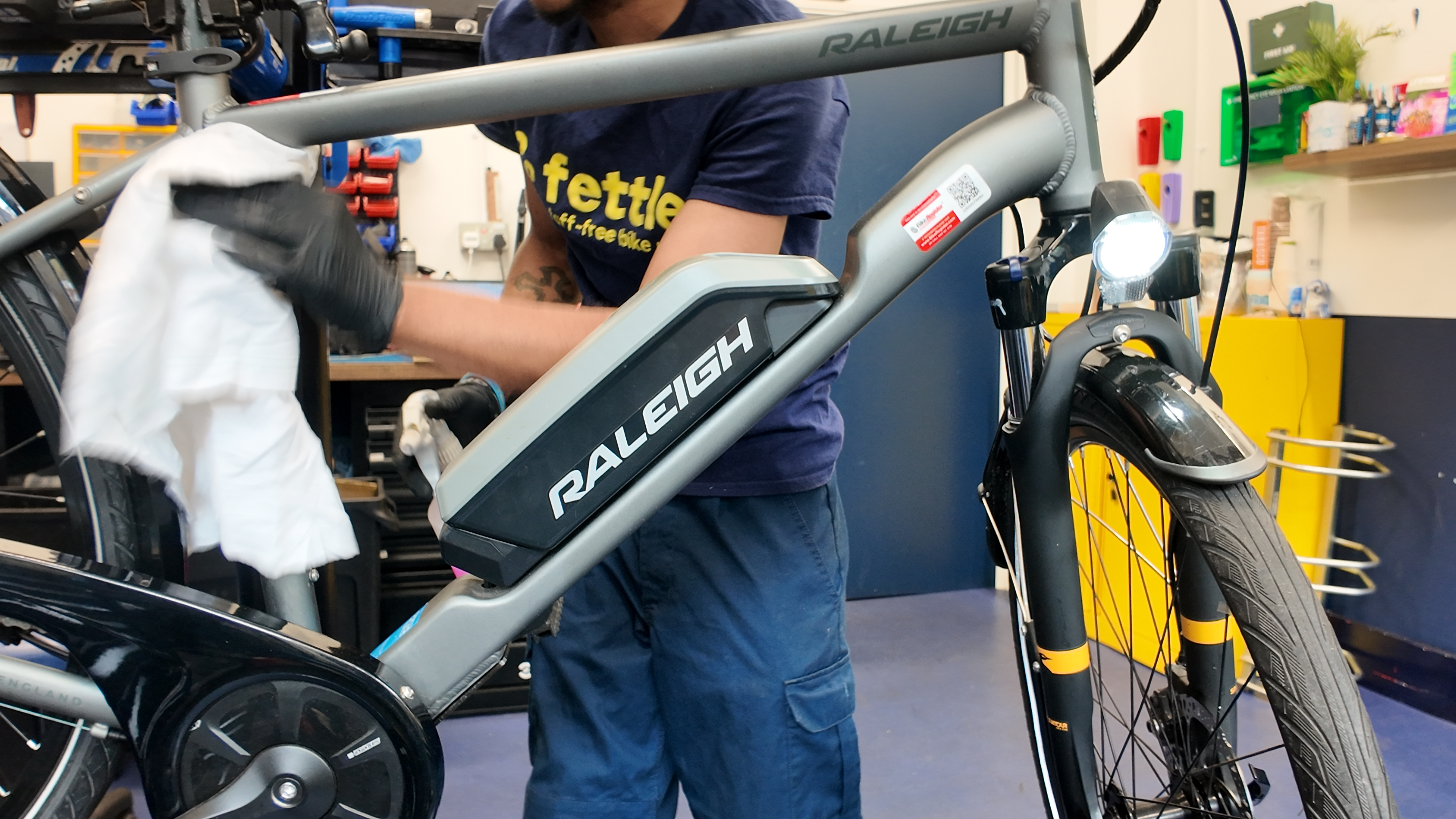 e-bike repaired